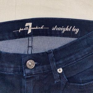 7 For All Mankind, Straight Leg Jeans